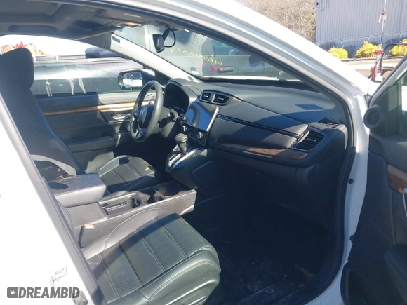2019 Honda CR-V EX-L with VIN 2HKRW2H81KH615142, listed as a IAAI auction lot 41683314 with 40,729 mi miles. Bid and sale history available at carsss.com. Image 5.