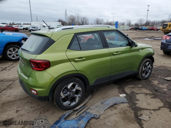 2024 Hyundai Venue Limited with VIN KMHRC8A39RU318724, listed as a Copart auction lot 85784864 with 14,411 mi miles and Salvage Title. Bid and sale history available at carsss.com. Image 3.
