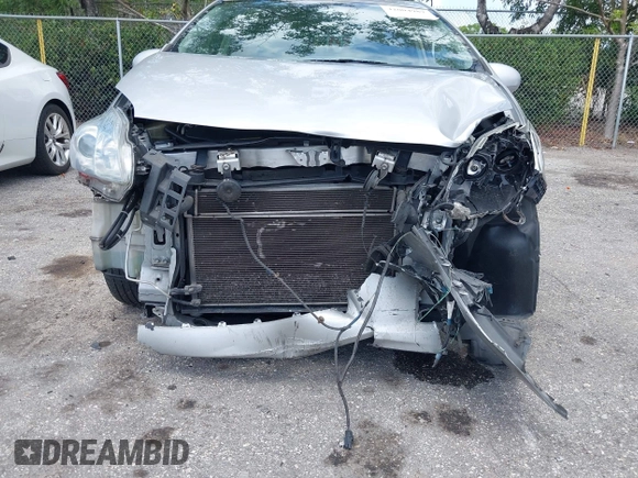 2011 Toyota Prius I with VIN JTDKN3DU3B5327412, listed as a IAAI auction lot 42004987 with 314,253 mi miles. Bid and sale history available at carsss.com. Image 6.
