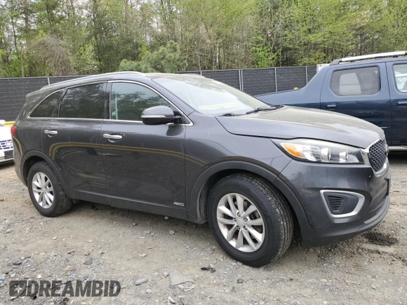 2017 Kia Sorento LX with VIN 5XYPGDA38HG327987, listed as a Copart auction lot 53922925 with 134,047 mi miles and Clean Title. Bid and sale history available at carsss.com. Image 4.