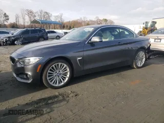 2016 BMW 4 Series 428i xDrive with VIN WBA3T1C58GP821704, listed as a Copart auction lot 85313344 with 62,868 mi miles and Salvage Title. Bid and sale history available at carsss.com. Image 1.