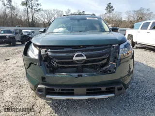 2024 Nissan Pathfinder SL with VIN 5N1DR3CB4RC242402, listed as a Copart auction lot 43834655 with 25,287 mi miles and Salvage Title. Bid and sale history available at carsss.com. Image 5.