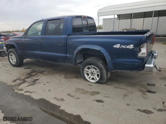 2003 Dodge Dakota SLT with VIN 1D7HG48N03S106629, listed as a Copart auction lot 84678894 with 249,003 mi miles and Salvage Title. Bid and sale history available at carsss.com. Image 2.