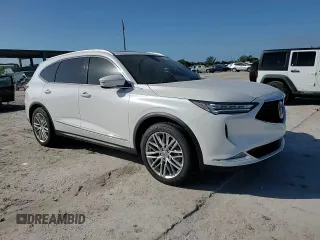 2024 Acura MDX Advance with VIN 5J8YE1H89RL000113, listed as a Copart auction lot 87325524 with 11,533 mi miles and Salvage title. Bid and sale history available at DreamBid. Image 12.