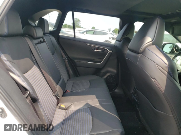 2023 Toyota RAV4 Hybrid XSE with VIN JTME6RFV5PJ034726, listed as a Copart auction lot 59105585 with 35,528 mi miles and Salvage title. Bid and sale history available at DreamBid. Image 11.