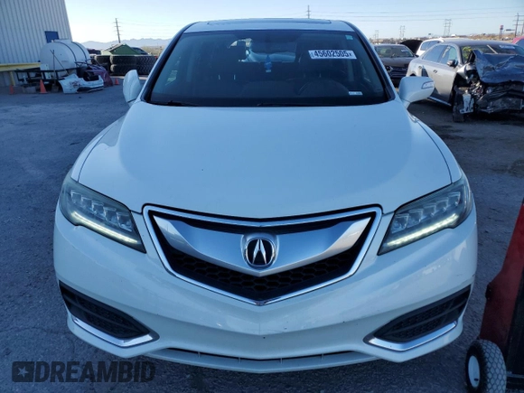 2017 Acura RDX w/Technology Pkg with VIN 5J8TB4H52HL035567, listed as a Copart auction lot 45602505 with 176,573 mi miles and Salvage Title. Bid and sale history available at carsss.com. Image 5.
