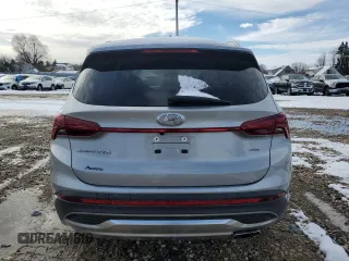 2022 Hyundai Santa Fe XRT with VIN 5NMS6DAJ9NH414505, listed as a Copart auction lot 48502875 with 65,235 mi miles and Non Repairable. Bid and sale history available at carsss.com. Image 6.