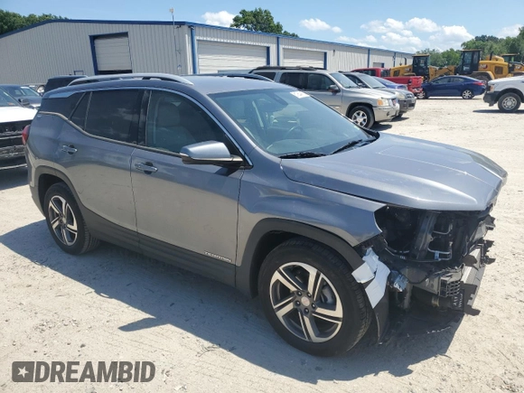 2020 GMC Terrain SLT с VIN 3GKALPEVXLL239592, выставлен на аукционе Copart как лот 61264415 с пробегом 83 180 миль миль и Списание • Salvage title. История ставок и продаж доступна на DreamBid. Изображение 4.