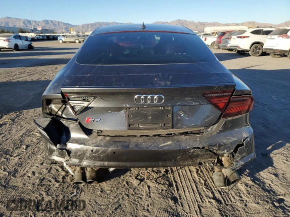 2018 Audi S7 Premium Plus z VIN WAUWFAFC1JN066543, wystawiony jako Copart lot #83205424 z przebiegiem 62 756 mil mil oraz Szkoda całkowita • Salvage title. Historia ofert i sprzedaży dostępna na DreamBid. Obrazek 6.