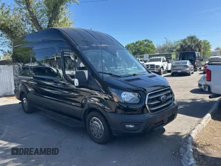 2020 Ford Transit with VIN 1FDAX2XG7LKB08196, listed as a Copart auction lot 47839445 with 24,055 mi miles and Clean Title. Bid and sale history available at DreamBid. Image 1.