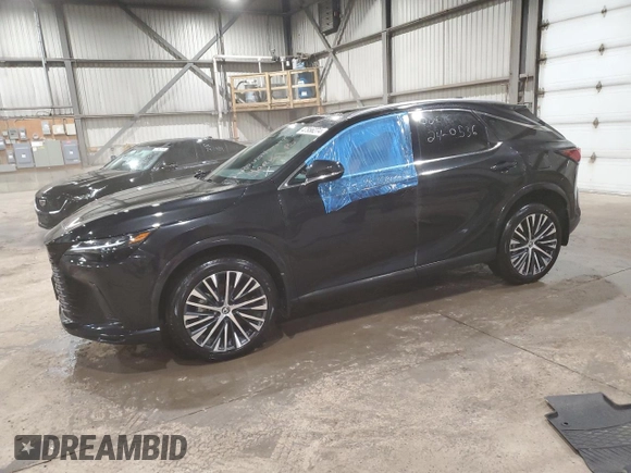 2023 Lexus RX with VIN 2T2BBMCA0PC018606, listed as a Copart auction lot 47956274 with 0 mi miles. Bid and sale history available at carsss.com. Image 1.