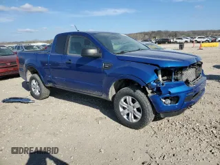 2019 Ford Ranger XL with VIN 1FTER1FH0KLB08165, listed as a Copart auction lot 50887825 with 95,405 mi miles and Salvage title. Bid and sale history available at DreamBid. Image 4.