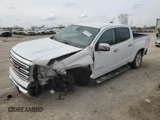 2019 GMC Canyon 4WD SLT with VIN 1GTG6DEN0K1324586, listed as a Copart auction lot 51541505 with 29,576 mi miles and Salvage title. Bid and sale history available at DreamBid. Image 1.