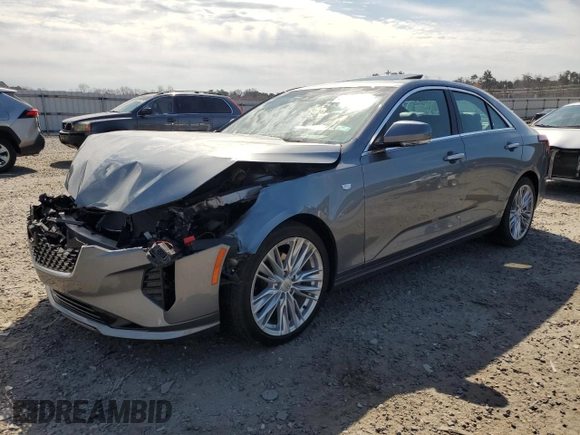2020 Cadillac CT4 Premium Luxury z VIN 1G6DB5RK6L0118753, wystawiony jako Copart lot #49997415 z przebiegiem 39 182 mil mil oraz Szkoda całkowita • Salvage title. Historia ofert i sprzedaży dostępna na DreamBid. Obrazek 1.