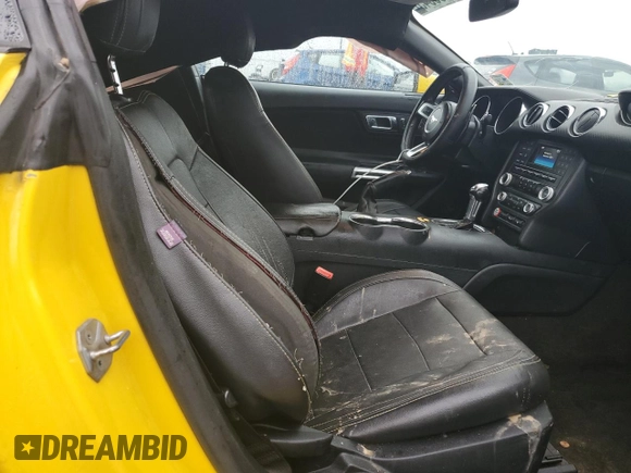 2015 Ford Mustang V6 with VIN 1FA6P8AMXF5402535, listed as a Copart auction lot 42999345 with 188,233 mi miles and Salvage Title. Bid and sale history available at DreamBid. Image 11.