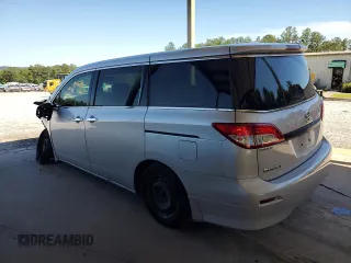 2014 Nissan Quest S with VIN JN8AE2KP5E9100520, listed as a Copart auction lot 57715345 with 281,292 mi miles and Salvage title. Bid and sale history available at DreamBid. Image 2.