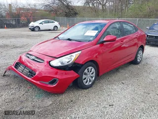 2016 Hyundai Accent SE with VIN KMHCT4AE8GU136042, listed as a IAAI auction lot 41914704 with 72,022 mi miles. Bid and sale history available at carsss.com. Image 20.