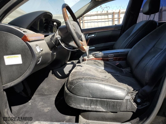 2007 Mercedes-Benz S-Class 5.5L V8 with VIN WDDNG71XX7A049898, listed as a Copart auction lot 47498515 with 200,933 mi miles and Clean Title. Bid and sale history available at carsss.com. Image 7.