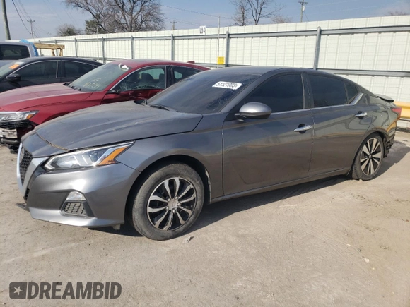 2019 Nissan Altima 2.5 S with VIN 1N4BL4BV0KC212310, listed as a Copart auction lot 51321905 with 39,289 mi miles and Salvage Title. Bid and sale history available at carsss.com. Image 1.