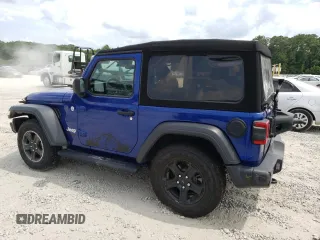 2020 Jeep Wrangler Willys with VIN 1C4GJXAN3LW335320, listed as a Copart auction lot 58863454 with 31,101 mi miles and Non repairable. Bid and sale history available at DreamBid. Image 2.
