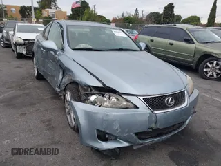 2006 Lexus IS 250 Manual with VIN JTHBK262462013983, listed as a IAAI auction lot 40968481 with 140,864 mi miles. Bid and sale history available at carsss.com. Image 1.