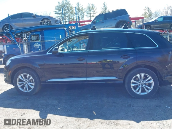2017 Audi Q7 Premium Plus with VIN WA1LAAF71HD014251, listed as a IAAI auction lot 41859906 with 128,789 mi miles. Bid and sale history available at carsss.com. Image 14.