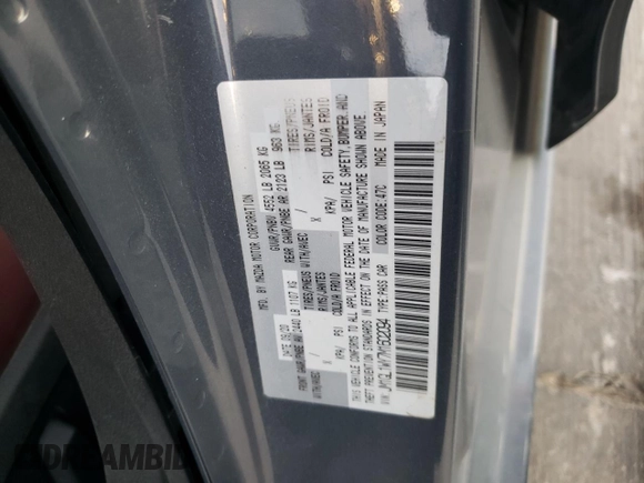 2021 Mazda 6 Grand Touring Reserve with VIN JM1GL1WY7M1602094, listed as a Copart auction lot 77470994 with 15,214 mi miles and Salvage Title. Bid and sale history available at DreamBid. Image 12.