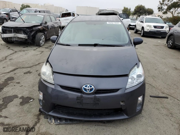 2010 Toyota Prius II with VIN JTDKN3DU0A5063712, listed as a Copart auction lot 85927834 with 302,107 mi miles and Salvage Title. Bid and sale history available at carsss.com. Image 5.