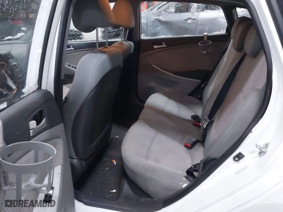 2012 Hyundai Accent GS with VIN KMHCT5AE8CU042470, listed as a IAAI auction lot 41021964 with 94,574 mi miles. Bid and sale history available at carsss.com. Image 8.
