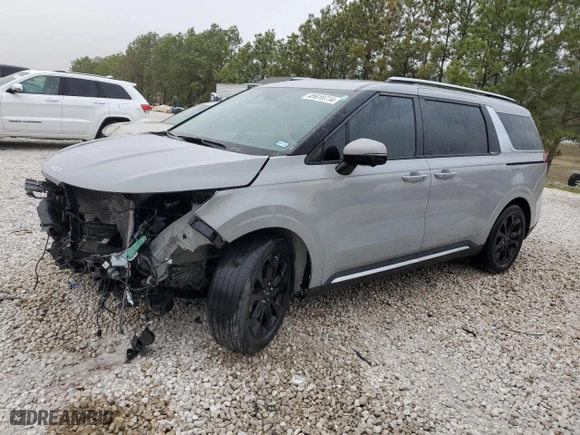 2022 Kia Carnival SX with VIN KNDNE5H39N6184863, listed as a Copart auction lot 45818774 with 41,806 mi miles and Salvage Title. Bid and sale history available at carsss.com. Image 1.