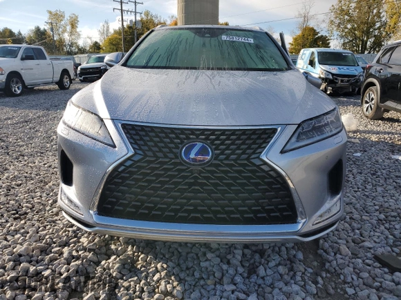 2022 Lexus RX with VIN JTJJGKFA2N2027883, listed as a Copart auction lot 75812744 with 21,664 mi miles and Salvage Title. Bid and sale history available at carsss.com. Image 5.