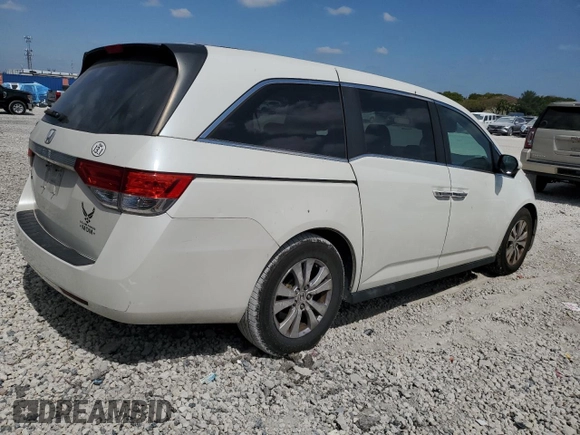2015 Honda Odyssey EX-L with VIN 5FNRL5H64FB002316, listed as a Copart auction lot 54916735 with 133,170 mi miles and Clean Title. Bid and sale history available at DreamBid. Image 3.