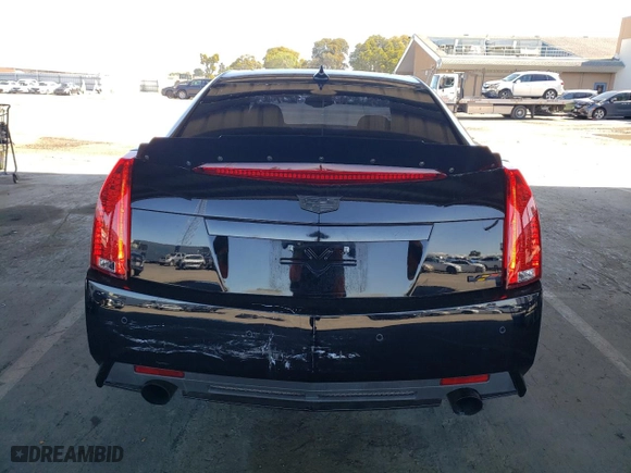 2012 Cadillac CTS-V Sedan with VIN 1G6DV5EP3C0108464, listed as a Copart auction lot 51609755 with 85,354 mi miles and Salvage Title. Bid and sale history available at carsss.com. Image 6.