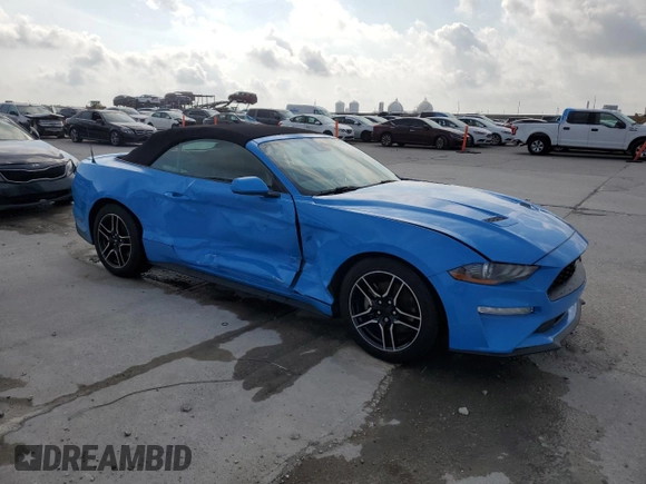 2022 Ford Mustang EcoBoost z VIN 1FATP8UH3N5115604, wystawiony jako Copart lot #56867915 z przebiegiem 52 706 mil mil oraz Szkoda całkowita • Salvage title. Historia ofert i sprzedaży dostępna na DreamBid. Obrazek 4.