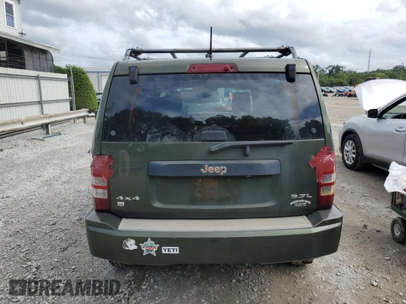 2008 Jeep Liberty Sport with VIN 1J8GN28K18W133787, listed as a Copart auction lot 54674995 with 127,377 mi miles and Non Repairable. Bid and sale history available at carsss.com. Image 6.