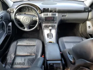 2006 Mercedes-Benz C 230 Sport with VIN WDBRF52H56F824568, listed as a Copart auction lot 87855665 with 111,092 mi miles and Salvage Title. Bid and sale history available at carsss.com. Image 8.