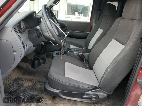 2008 Ford Ranger XLT with VIN 1FTYR44E58PB09692, listed as a Copart auction lot 83308114 with 133,064 mi miles and Salvage title. Bid and sale history available at DreamBid. Image 7.