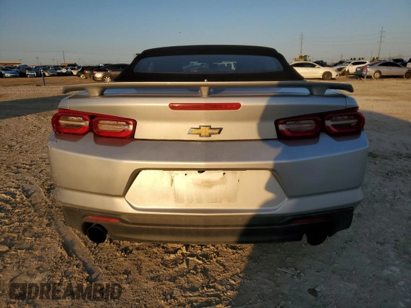 2019 Chevrolet Camaro 1LT with VIN 1G1FB3DS0K0127084, listed as a Copart auction lot 43283505 with 66,786 mi miles and Salvage Title. Bid and sale history available at carsss.com. Image 6.