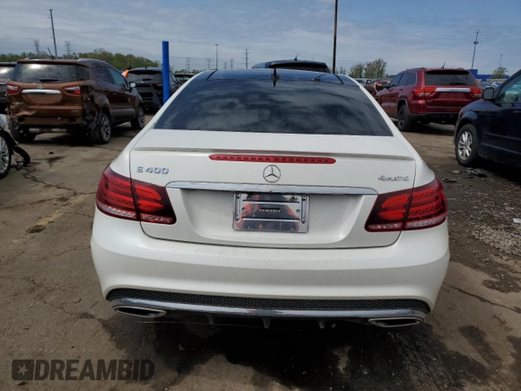2017 Mercedes-Benz E 400 with VIN WDDKJ6HB6HF352013, listed as a Copart auction lot 56322865 with 36,681 mi miles and Clean Title. Bid and sale history available at DreamBid. Image 6.