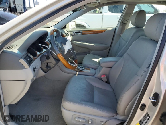 2005 Lexus ES 330 with VIN JTHBA30G655116705, listed as a Copart auction lot 49739605 with 74,077 mi miles and Salvage Title. Bid and sale history available at carsss.com. Image 7.