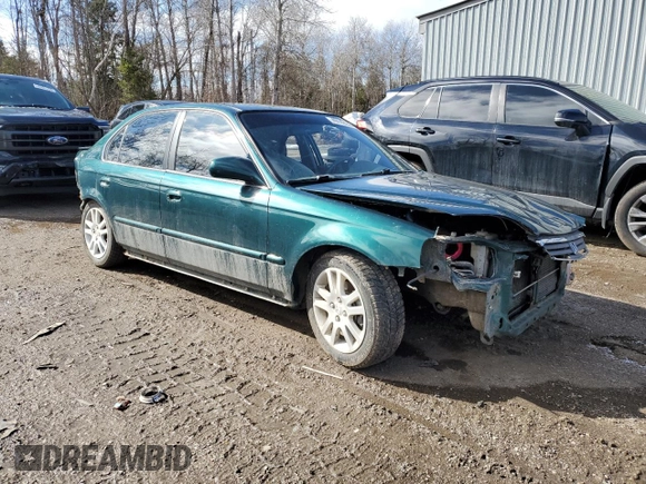 1999 Honda Civic z VIN 2HGEJ6685XH916327, wystawiony jako Copart lot #49142465 z przebiegiem 149 067 mil mil oraz Czysty tytuł • Clean title. Historia ofert i sprzedaży dostępna na DreamBid. Obrazek 4.