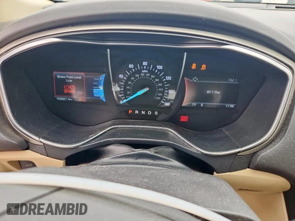2016 Ford Fusion SE with VIN 3FA6P0HD5GR156385, listed as a Copart auction lot 60643655 with 155,027 mi miles and Salvage title. Bid and sale history available at DreamBid. Image 9.
