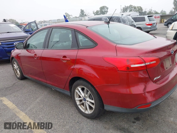 2016 Ford Focus SE with VIN 1FADP3F28GL254321, listed as a IAAI auction lot 42158144 with 89,807 mi miles. Bid and sale history available at carsss.com. Image 3.