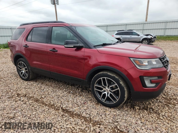 2017 Ford Explorer Sport z VIN 1FM5K8GT2HGE40749, wystawiony jako Copart lot #64775305 z przebiegiem 137 533 mil mil oraz Szkoda całkowita • Salvage title. Historia ofert i sprzedaży dostępna na DreamBid. Obrazek 4.