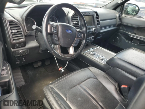 2021 Ford Expedition Max Limited with VIN 1FMJK2AT7MEA37702, listed as a Copart auction lot 54163245 with Not Provided miles and Non Repairable. Bid and sale history available at DreamBid. Image 8.