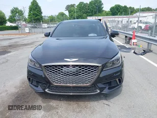2018 Genesis G80 Sport with VIN KMHGN4JB5JU241632, listed as a IAAI auction lot 42093142 with 102,090 mi miles and . Bid and sale history available at DreamBid. Image 12.