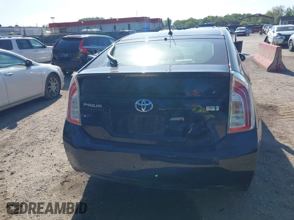 2012 Toyota Prius One with VIN JTDKN3DU3C5531936, listed as a IAAI auction lot 42138273 with 142,898 mi miles and . Bid and sale history available at DreamBid. Image 16.