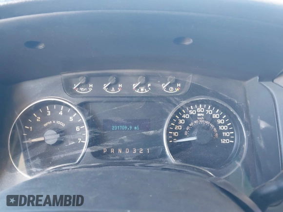 2011 Ford F-150 XL with VIN 1FTFX1CFXBFB25535, listed as a IAAI auction lot 42272543 with 231,709 mi miles and . Bid and sale history available at DreamBid. Image 7.