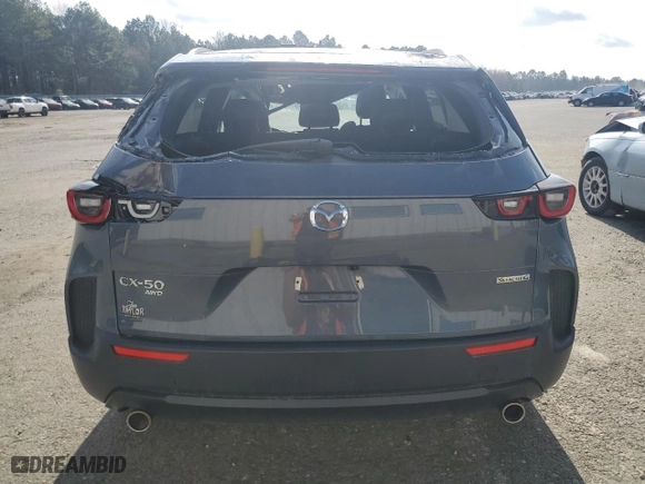 2023 Mazda CX-50 2.5 S Premium Plus Package with VIN 7MMVABEM0PN102261, listed as a Copart auction lot 44530335 with 45,944 mi miles and Salvage Title. Bid and sale history available at carsss.com. Image 6.