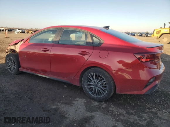 2024 Kia Forte GT-Line with VIN 3KPF54AD0RE776976, listed as a Copart auction lot 45841285 with 15,955 mi miles and Salvage Title. Bid and sale history available at carsss.com. Image 2.